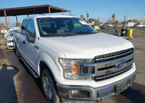 2018 Ford F150 Supercrew from USA, damaged, VIN 1FTFW1E53JKC27384